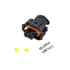 2 Pin Way Diesel Injector Plug Connector For Vauxhall Citroen Peugeot