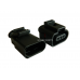 New 3 Pin Auto Temp Sensor Plug Valve Connector For VW 1J0973703 + 1J0973803
