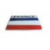 NEW 3D Aluminum France Car Flag Rectangle Chrome Emblem Badge Sticker Logo