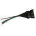 1x Mass Air Flow Meter AFM Sensor Connector Harness Plug For Nissan Z32 300ZX 