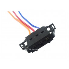 New Blower Motor Resistor Connector Plug For VW Audi  Skoda 1J0972753 4B0820521